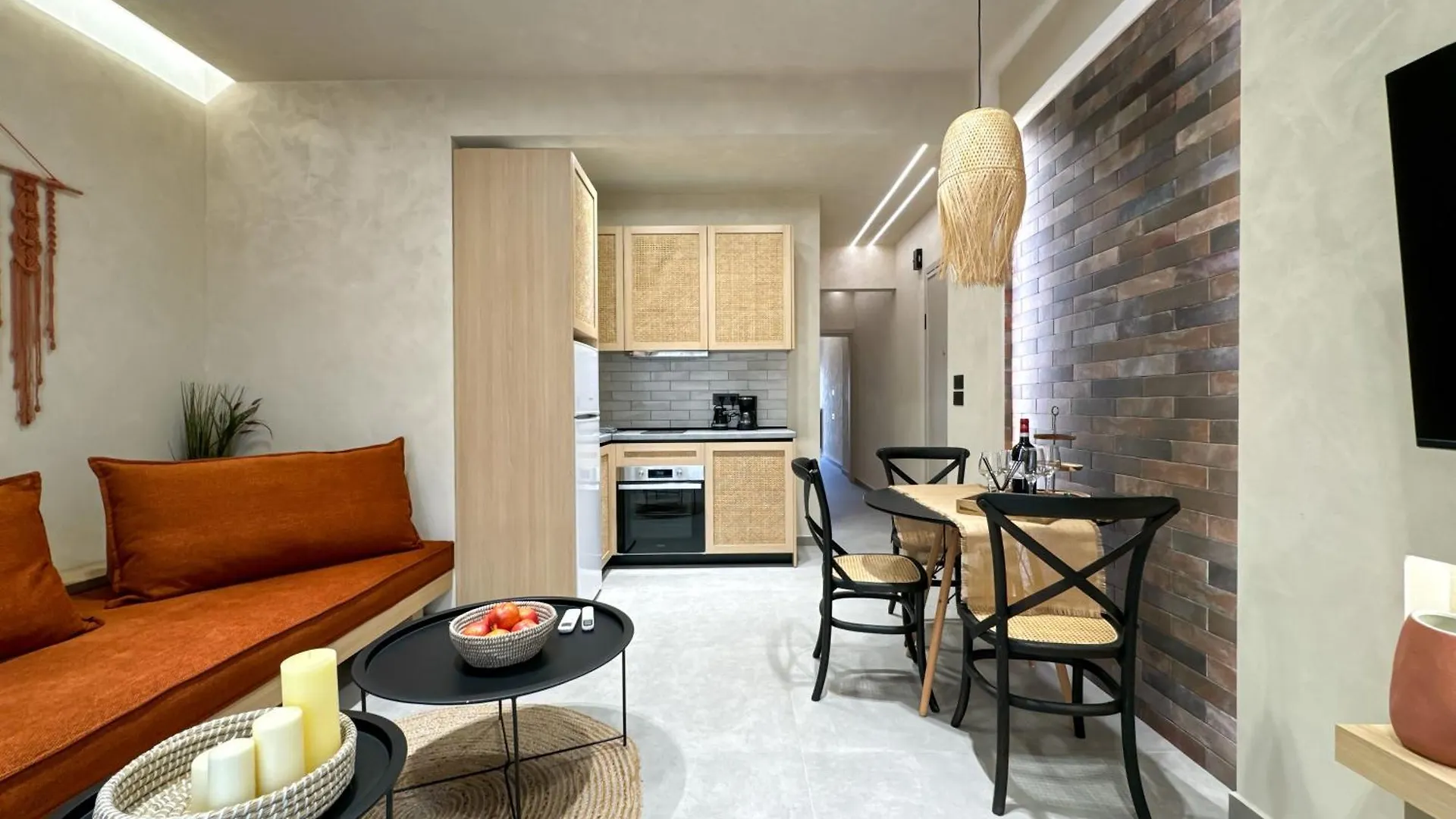 Apartmán Boho & Art Suite Soluň Řecko